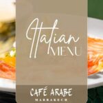 Menu Cafe Arabe Marrakech August 2024 360508-986500